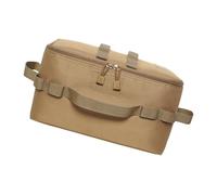 Wdbild Borsa da campeggio all'aperto per pentole BBQ Griglie Borsa per picnic Stoviglie Organizzatori Stufa Pentole Borsa per il trasporto portatile, Colore: fango.