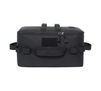 Wdbild Borsa da campeggio all'aperto per pentole BBQ Griglie Borsa per picnic Stoviglie Organizzatori Stufa Pentole Borsa per il trasporto portatile, Nero