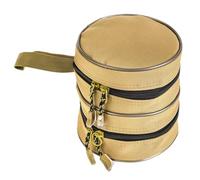 Wdbild Borsa da pesca rotonda all'aperto Borsa da pesca per mulinello da pesca Borsa protettiva per attrezzatura Borsa da pesca Borsa da pesca Borsa da pesca Borsa da pesca, Doppio strato.