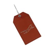 Wdbild Borsa da viaggio, bagagli da viaggio Tages con acciaio Valigia Tages PU Leather Bagagli Tages Valigia Tages Imbarchi Tages Viaggio Tages, Marrone, Taglia unica