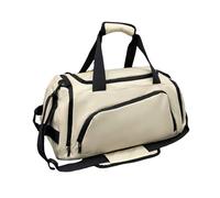 Wdbild Borsa da viaggio, borsa da fitness da viaggio in palestra, zaino casual, borse sportive per viaggi d'affari borse da viaggio di grande capacità borse per la notte, bianco, Taglia unica