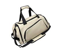 Wdbild Borsa da viaggio, borsa da fitness da viaggio in palestra, zaino casual, borse sportive per viaggi d'affari borse da viaggio di grande capacità borse per la notte, bianco, Taglia unica