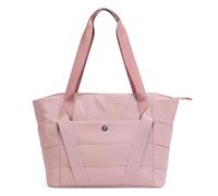 Wdbild Borsa da viaggio, borsa da viaggio multifunzionale borse fitness palestra borsa sportiva grande capacità spalla borse da allenamento trapuntate, rosa, Taglia unica