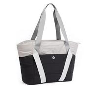 Wdbild Borsa da viaggio, borsa da viaggio multifunzionale borse fitness palestra borsa sportiva grande capacità spalla borse da allenamento trapuntate, Nero , Taglia unica