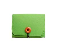 Wdbild Borsa da viaggio, borsa portatile in feltro per bottiglie di olio essenziale, contenitore per bottiglie di olio essenziale, Verde, Taglia unica