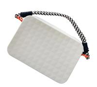 Wdbild Borsa da viaggio, con inserto in silicone per borsa da spiaggia, portafoglio, porta cellulare, cosmetici, per viaggi e uso all'aperto, grigio, 19.5*12*3.55cm