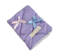 Wdbild Borsa da viaggio, dolci fiocchi porta passaporti stile coreano passaporti copertine organizzatori porta carte passaporti porta passaporti cover custodia per carte, Viola, 11.5*14cm