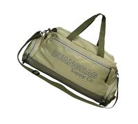 Wdbild Borsa da viaggio, grande capacità, per donne e uomini, sport, palestra, borsa a tracolla in nylon, impermeabile, zaino grande per attività all'aperto, Verde, Taglia unica