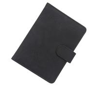 Wdbild Borsa da viaggio, porta passaporti in pelle PU per passaporti organizzatori custodia a portafoglio da viaggio organizer porta passaporti cover custodia per carte, Nero , Taglia unica
