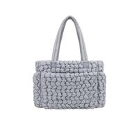 Wdbild Borsa da viaggio spaziosa per la mamma con fodera in poliestere multicolore design leggero borsa da viaggio per il bambino essenziale essenziale alla moda borsa essenziale per bambini, grigio