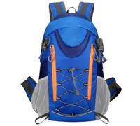 Wdbild Borsa da viaggio, zaino da trekking per donne e uomini, zaini da ciclismo, zaino sportivo di grande capacità, resistente all'acqua, Blu, Taglia unica