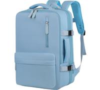 Wdbild Borsa da viaggio, zaino da viaggio per laptop per donne e uomini, borsa da lavoro casual di grande capacità, impermeabile, borsa da viaggio per escursionismo zaino da lavoro, Blu, Taglia unica