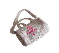 Wdbild Borsa di grande capacità con disegni floreali borsa mamma borsa alla moda cotone mamma borsa grande per la moda in avanti ragazza e bambini multifunzionale bambino, B