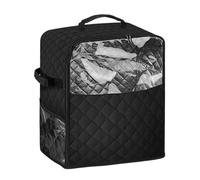 Wdbild Borsa multiuso per mixer da 4,5 QT/5QT/6QT/7QT/8QT, include base scorrevole e scomparti per accessori borsa da viaggio, Grande, Taglia unica