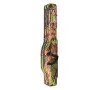 Wdbild Borsa per attrezzatura da esterno Borsa per il trasporto di canne da pesca Organizzatori per canna da pesca Borsa per canna da pesca pieghevole Portacanna, Camouf per albero grande, 1,3 m