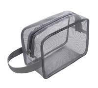 Wdbild Borsa per il trucco, borsa da doccia in rete per palestra, viaggi, campeggio e dormitorio, essenziale ad asciugatura rapida, portatile, da appendere, organizer per articoli da toeletta, Xiao