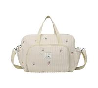 Wdbild Borsa per la mamma di grande capacità per pannolini, carrozzina, da appendere, a prova di spruzzi, borsa da viaggio, D