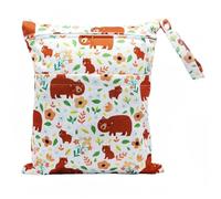 Wdbild Borsa per pannolini per bambini, spaziosa borsa portaoggetti per vestiti e pannolini, cosmetici e altro ancora per i genitori, borsa essenziale per la scuola materna, P