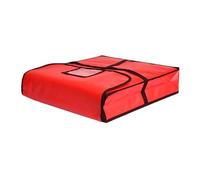 Wdbild Borsa professionale per la consegna del cibo, dai colori vivaci, portatile, per mantenere le pizze calde e fresche in qualsiasi condizione, 50 x 50 x 12 cm