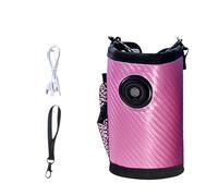 Wdbild Borsa termica regolabile per il riscaldamento del latte materno della bottiglia del latte materno Custodia riscaldante di ricarica USB per uso domestico da viaggio, Cinturino da polso rosso