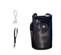 Wdbild Borsa termica regolabile per il riscaldamento del latte materno della bottiglia del latte materno Custodia riscaldante di ricarica USB per uso domestico da viaggio, Cinturino da polso nero