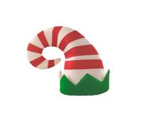 Wdbild Cappello a cilindro, cappello natalizio unisex, cappello da elfo, regolabile, comodo cappello per attività stagionali