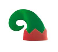 Wdbild Cappello a cilindro, cappello natalizio unisex, cappello da elfo, regolabile, comodo cappello per attività stagionali