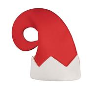 Wdbild Cappello a cilindro, cappello natalizio unisex, cappello da elfo, regolabile, comodo cappello per attività stagionali