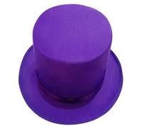 Wdbild Cappello a cilindro, cappello per signori, maghi, carnevale, cappelli spessi piatti per gentiluomini, riunioni casual
