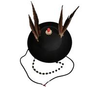 Wdbild Cappello a cilindro, cappello vintage per gli appassionati di costumi storici e spettacoli teatrali impressionanti uso