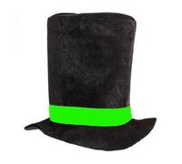 Wdbild Cappello a cilindro, grazioso motivo natalizio, per bambini, adolescenti, adulti, per spettacoli teatrali, feste