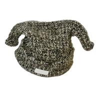 Wdbild Cappello da pescatore, cappello a forma di teschio, per attività di Halloween, lavorato all'uncinetto con feltro, cappellini per cosplay, cappelli tentacoli con teschio, tendenza anni 2000