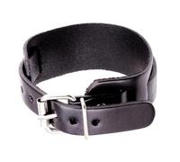 Wdbild Catena da polso regolabile in pelle retrò punk a doppio strato con chiusura con fibbia per donne uomini vintage punk pelle regolabile, Misura unica, come descritto