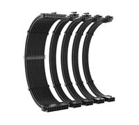 Wdbild Cavi di prolunga per alimentazione a 24 pin, con pettini, 35 cm, 24 pin, PCIE, 6 + 2 pin, 8 pin, CPU 4 + 4 pin, estensioni, pettini inclusi