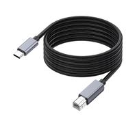Wdbild Cavo da USB C a B, 480 Mbps, per strumenti musicali e computer portatili e scanner per stampanti, utilizzare il cavo C