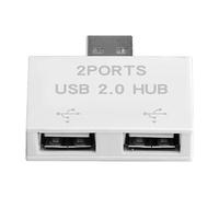 Wdbild Cavo di alimentazione USB 2.0 A maschio a 2 femmina splitter adattatore per tastiera e altri dispositivi