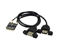 Wdbild Chiave WIFI A USB Adattatore Chiave 2 Scheda di Espansione USB 2.0 Per Facile Collegamento Del Dispositivo Connettori Computer
