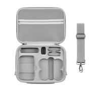 Wdbild Custodia in nylon con tracolla per borsa da viaggio imbottita portatile imbottita borsa a tracolla antiurto borsa da trasporto, grigio