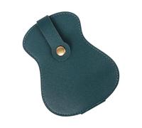 Wdbild Custodia in pelle PU per plettro per chitarra, organizer per plettro per chitarra, custodia per plettro per chitarra, Verde