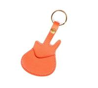 Wdbild Custodia multiuso per plettro per chitarra, a forma di chitarra, custodia protettiva per plettri, A