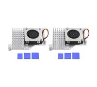 Wdbild Dissipatori di calore di raffreddamento attivi 2pcs ottimizzati per il controllo della temperatura efficiente del bordo di sviluppo progettazione a basso rumore