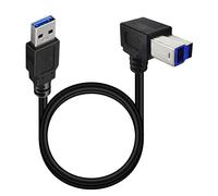 Wdbild Durability USB3.0 Cavo USB 3.0 Super Speed USB 3.0 A a B Cavo per Scanner Hard Driver Esterno e Più Cavo Dati Usb Cavo di 0,5 m Lungo