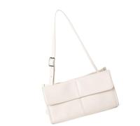 Wdbild Elegante borsa a tracolla con manico superiore per le donne elegante design coreano pratico PU borsa funzionale opzione di trasporto borsa in pelle PU premium borsa ascellare, Beige, One Size