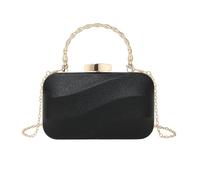 Wdbild Elegante borsa a tracolla per donne borse a tracolla per riunioni sofisticate e uscite casual, Nero