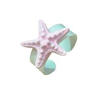 Wdbild Elegante braccialetto rigido con stella marina con design Oceanics attuale, per vacanze e gite informali, accessorio elegante per le vacanze, Misura unica, come descritto