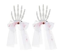 Wdbild Elegante cerchietto con fiori ornamentali per Halloween, copricapo per Halloween per feste in maschera e feste