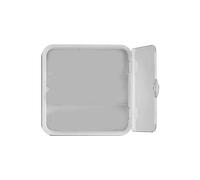 Wdbild Elegante espositore da parete in acrilico, accessorio per tende da collezione, portatile, per camere da letto, uffici e altro ancora
