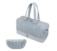 Wdbild & Elegante Mamma Bag Ad Alta Capacità Mamma Bag Con Sezioni Separate Pratico Pannolino Di Stoccaggio Per Le Necessità Del Bambino Shopping Pannolino, Azzurro