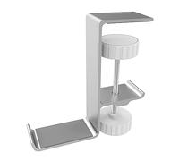 Wdbild Elegante supporto per cuffie con gancio per cuffie in lega di alluminio per appendere cuffie stand rack gancio per cuffie regolabile