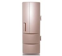 Wdbild Frigorifero Elettrico USB Ufficio Doppio Uso Bevande Frigorifero Bevande Cooler Congelatore Compatto Piccolo Frigorifero Per Unisex